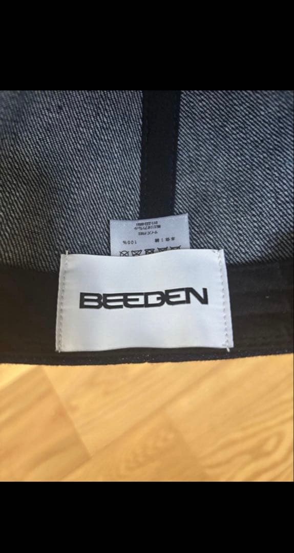 BEEDEN ネイビー　CAP