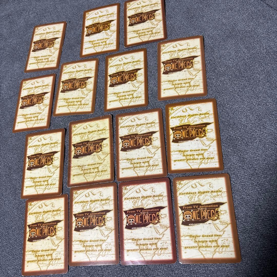 ワンピース　カードダス　ハイパーバトル　初期