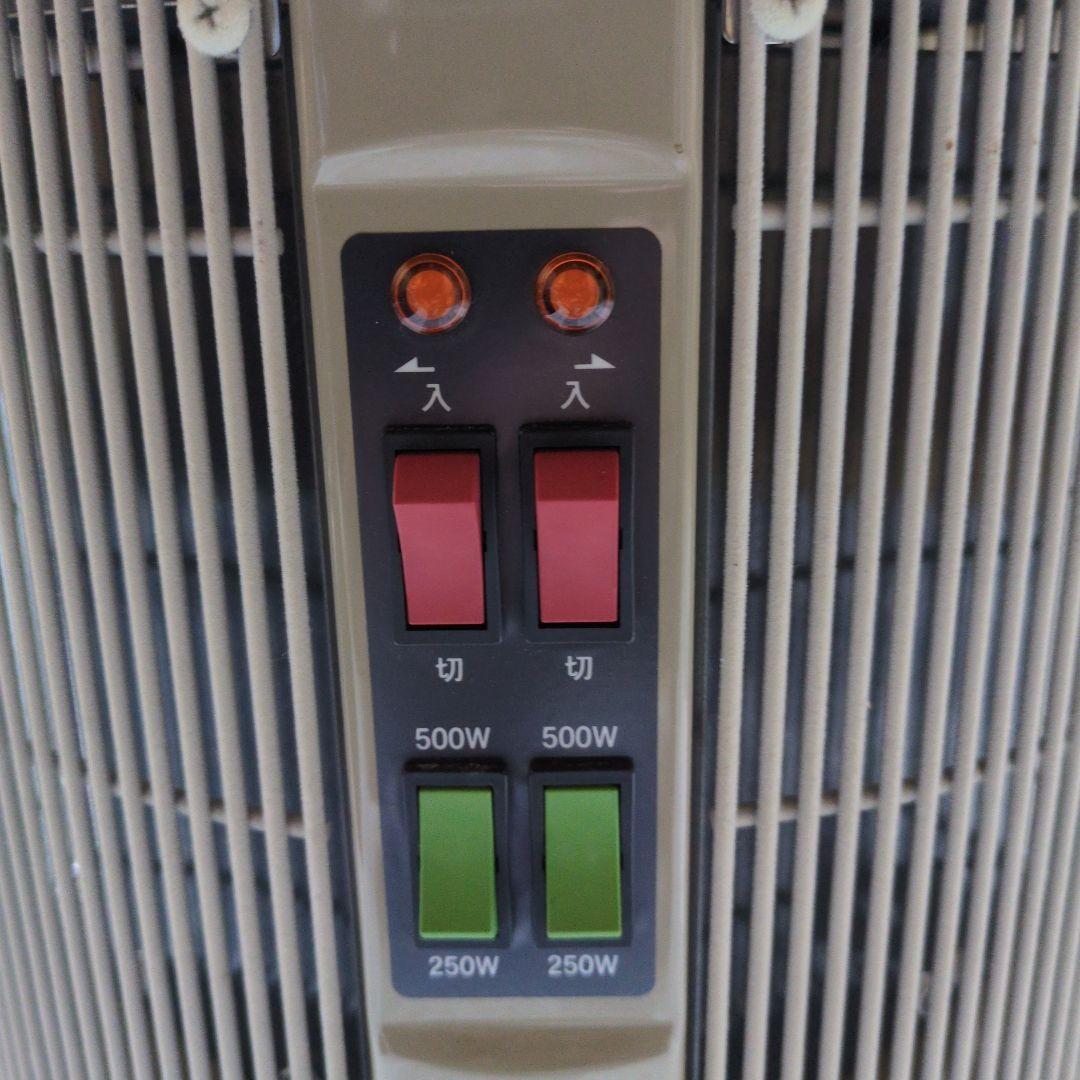 美品　暖話室 1000型 ベージュ パネルヒーター DAN1000-R16