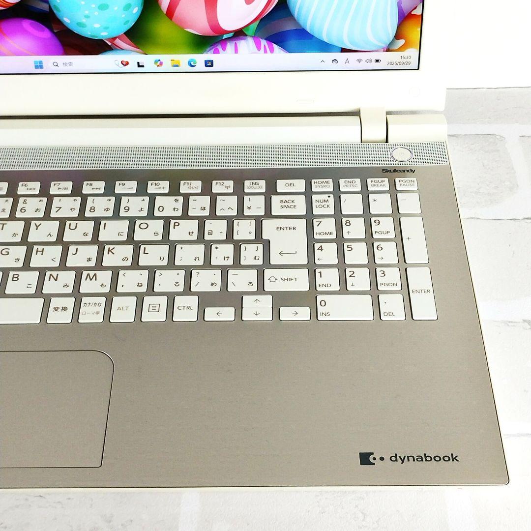 爆速SSD✨Windows11 ノートパソコン 8GB カメラ付 東芝 i3