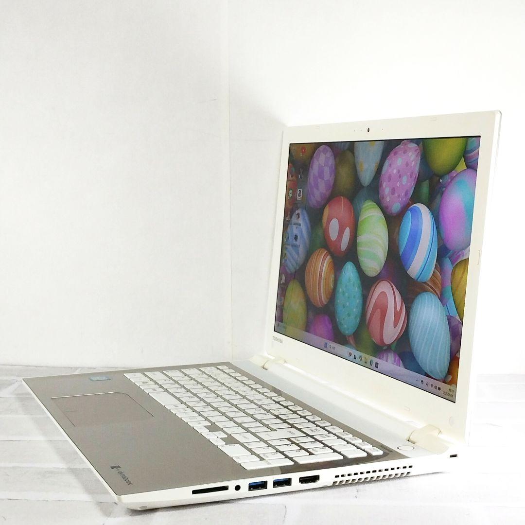 爆速SSD✨Windows11 ノートパソコン 8GB カメラ付 東芝 i3