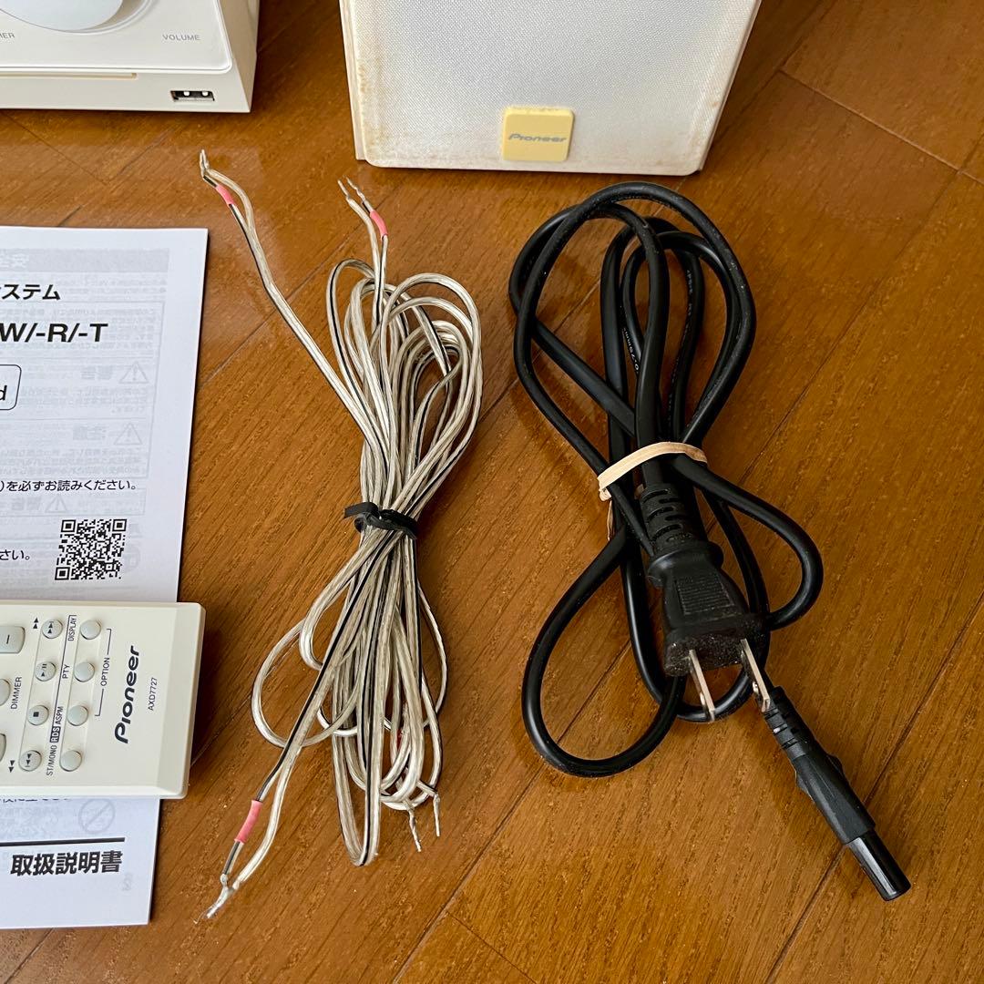 ミニコンポ Pioneer X-CM35 ホワイト