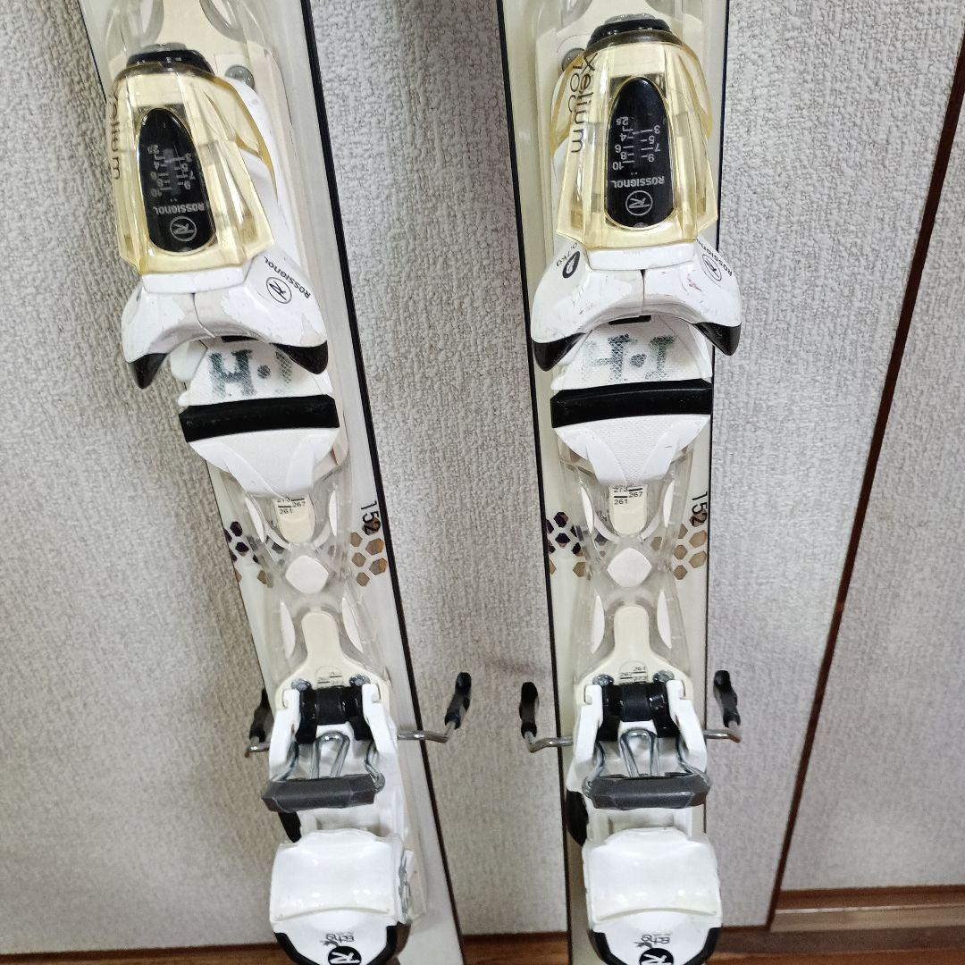 ROSSIGNOL スキー板 ホワイト/パープル