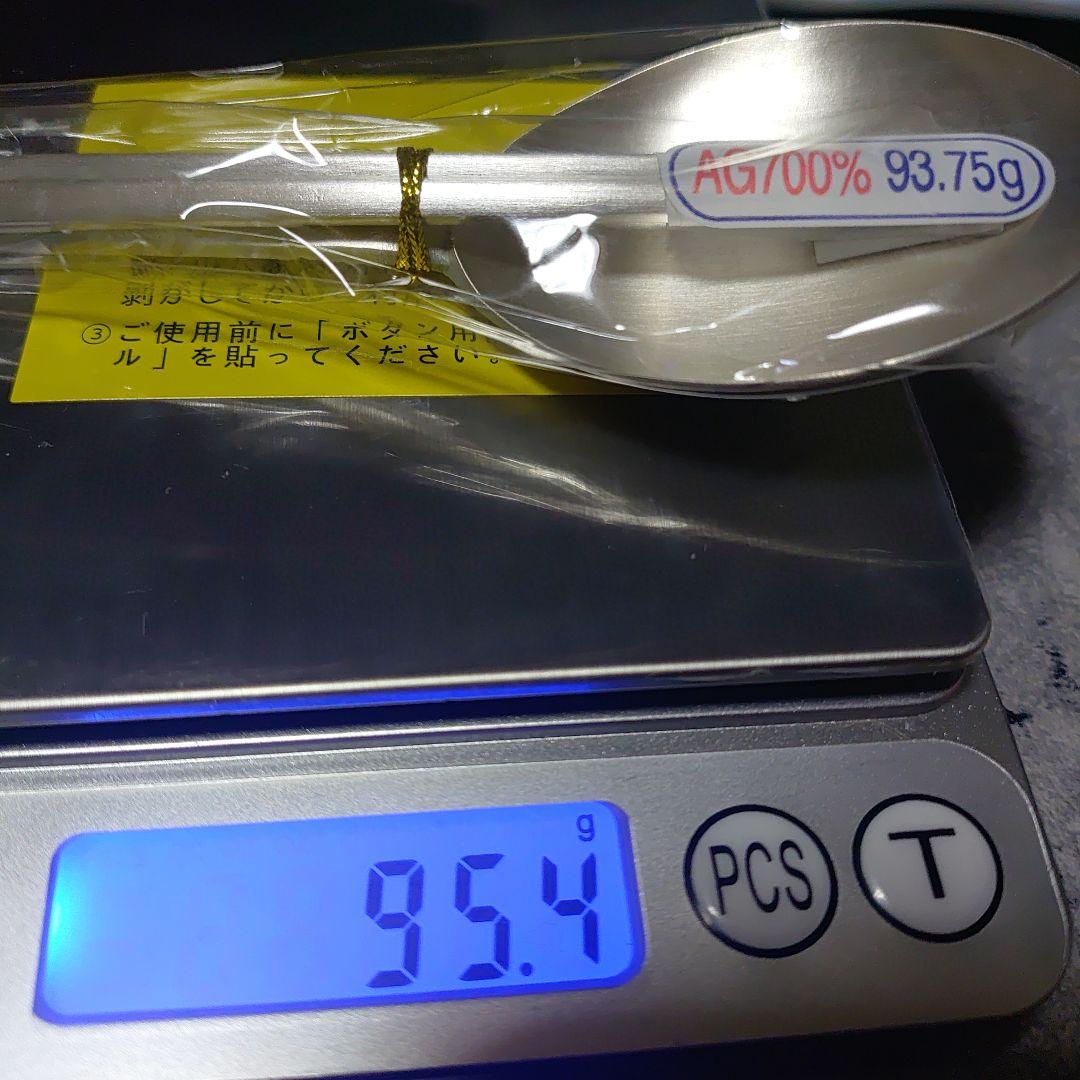 AG700％のスプーン&ハシ　韓国