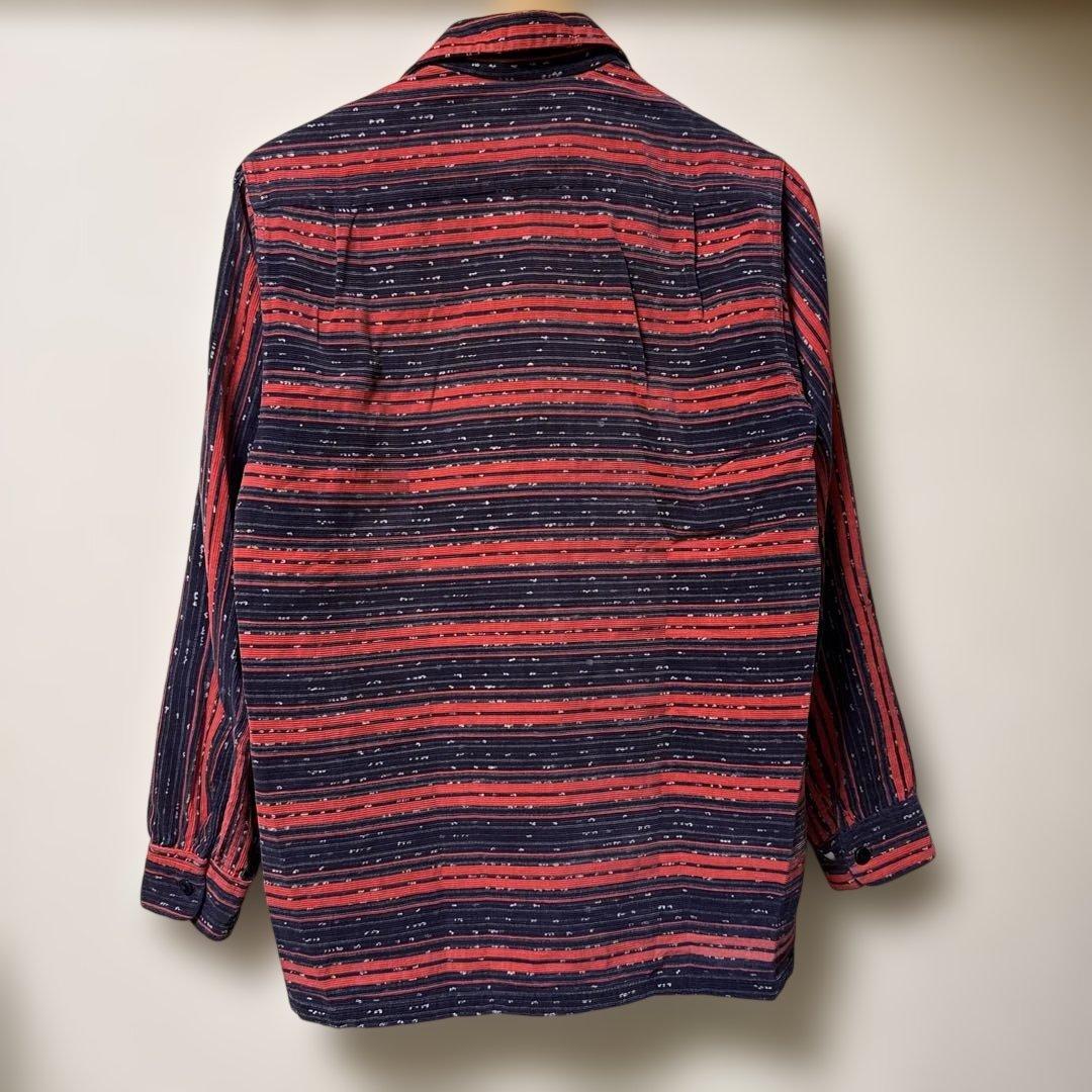 50s TOWNCRAFT プリントコーデュロイシャツ