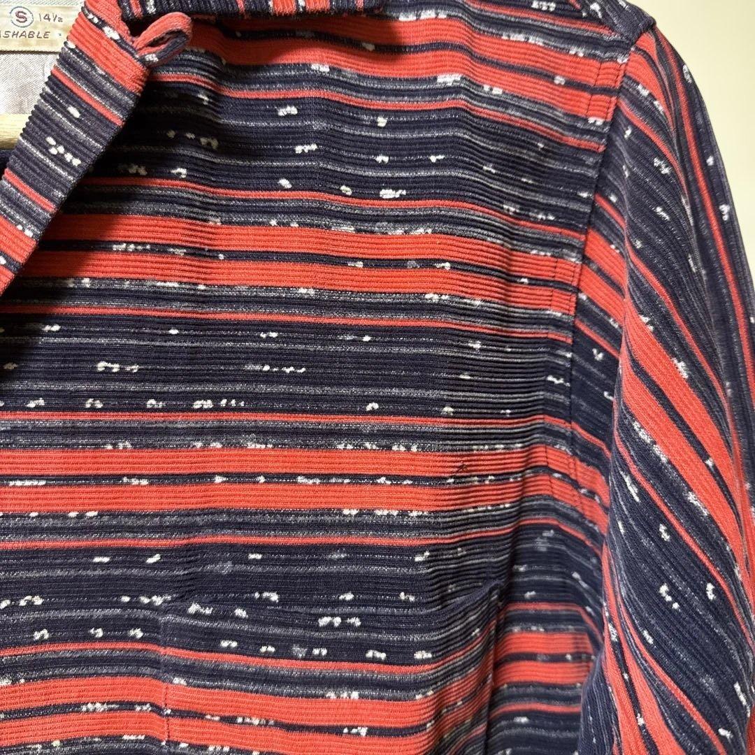 50s TOWNCRAFT プリントコーデュロイシャツ