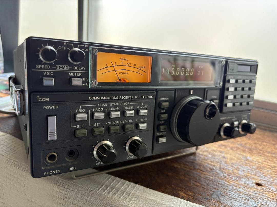 早い者勝ち値下げしました。icom IC-R7000 広帯域受信機