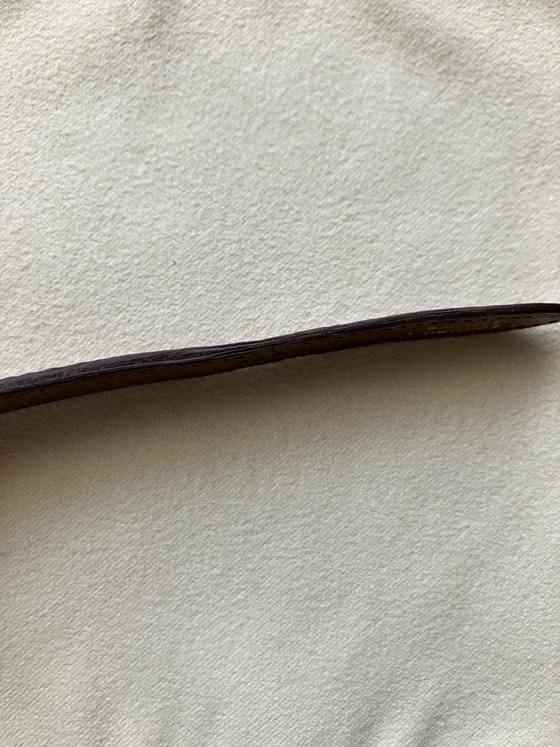 エルメス HERMES 腕時計用純正レザーベルト　幅17㎜　ブラウン　尾錠社外品