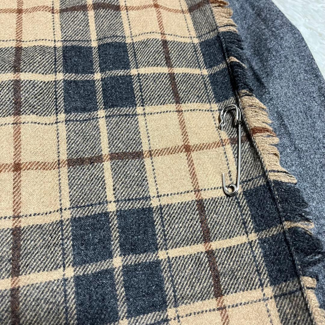 【大きいサイズ】オニールオブダブリン ロングラップスカート ピン付き XL