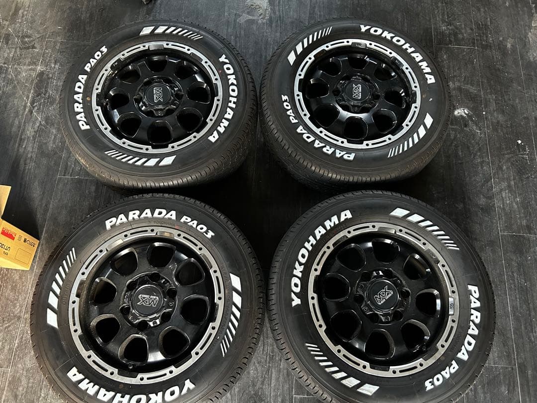 YOKOHAMA PARADA PA03 16インチタイヤセット