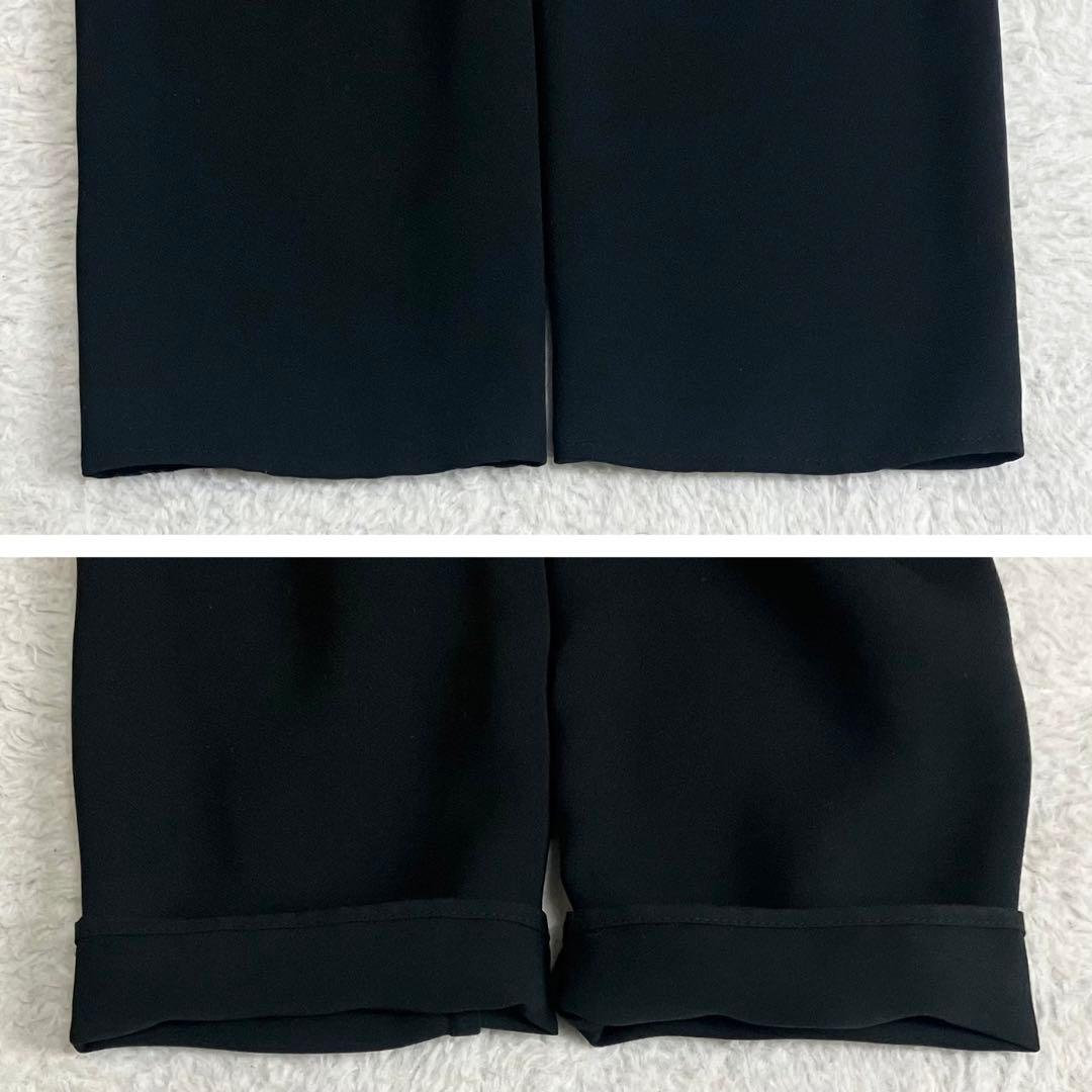 セオリーリュクス　長袖ボウタイシャツ　ブラウス　ブラック RYNA 40 日本製