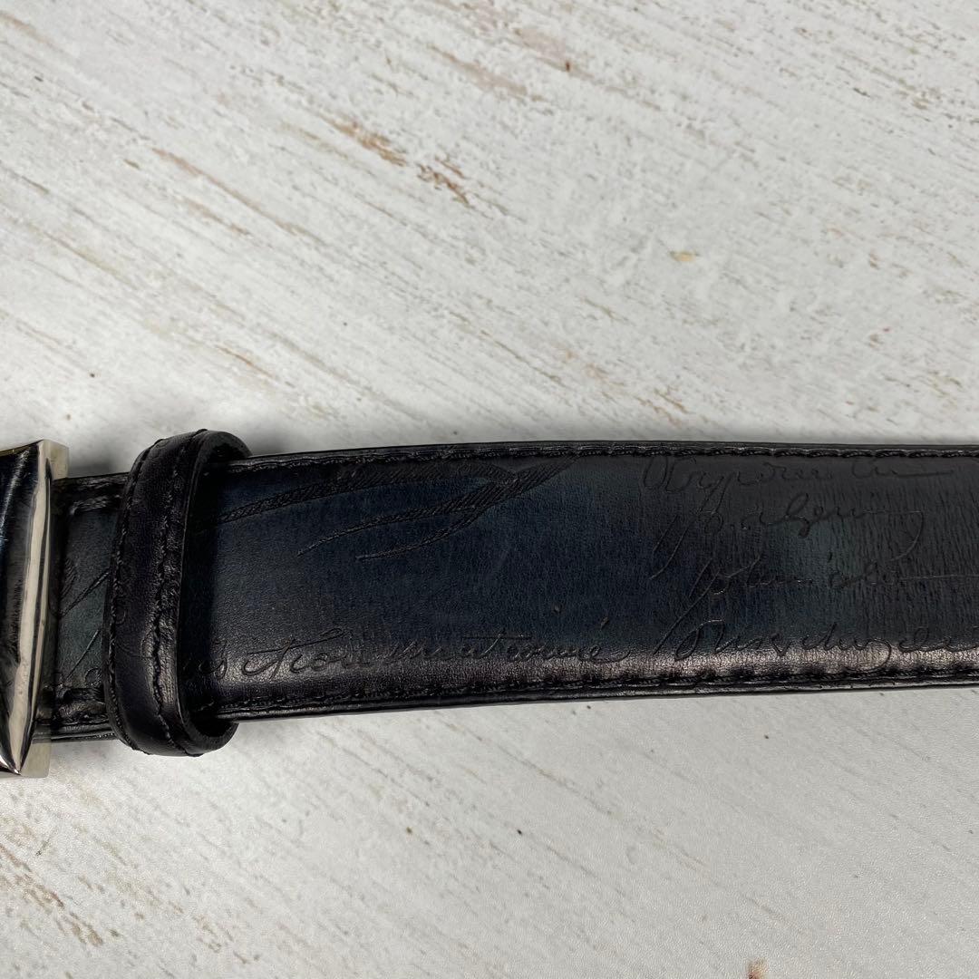 美品 ベルルッティ Berluti ベルト 本革 中古 正規品 サイズ90/36