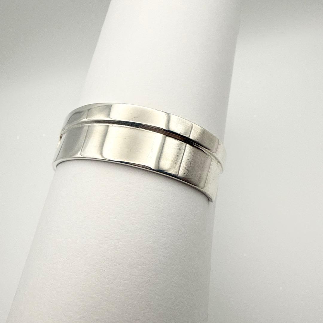 2873 【人気】GUCCI バングル Gロゴ　シルバー925