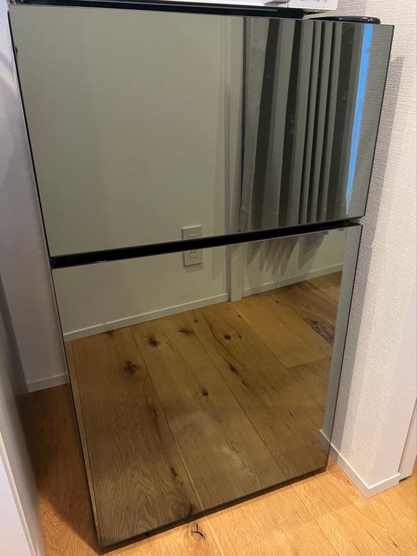 美品 ブラック冷蔵庫 81L PRC-B082DM