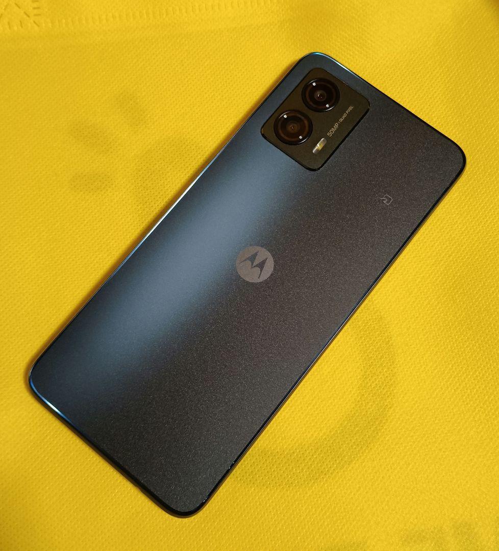 Motorola g53y 5G SIMフリー インクブラック 本体付属品一式