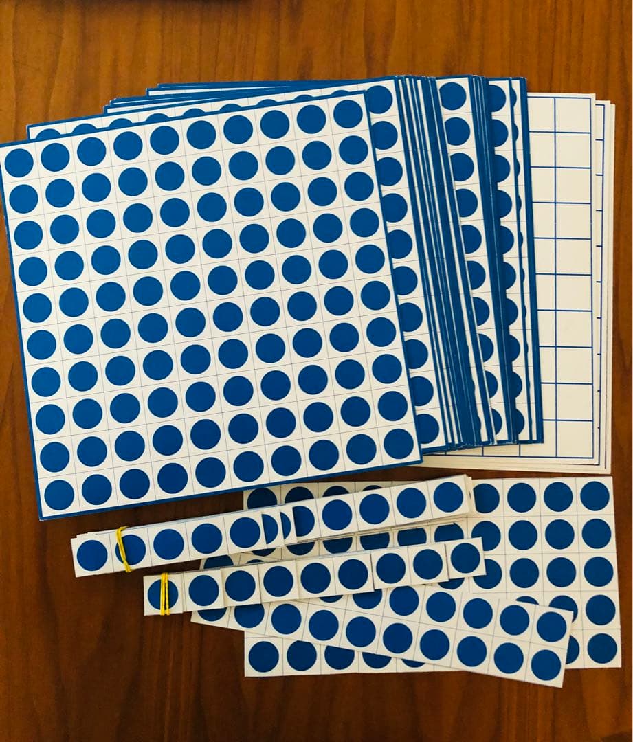 ピグマリオン 教具 ドット棒 ヌマーカステン ウッディブロック 幼児のさんすう