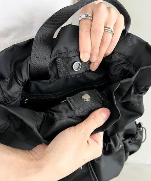 【韓国限定】ノースフェイス ホワイトレーベル ボニーパック M ブラック