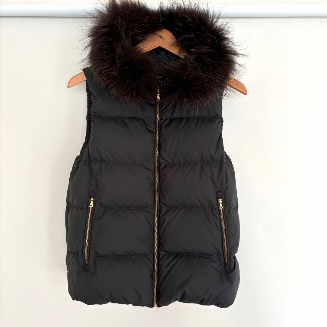 ナノユニバース　ダウンベスト　リモンタ