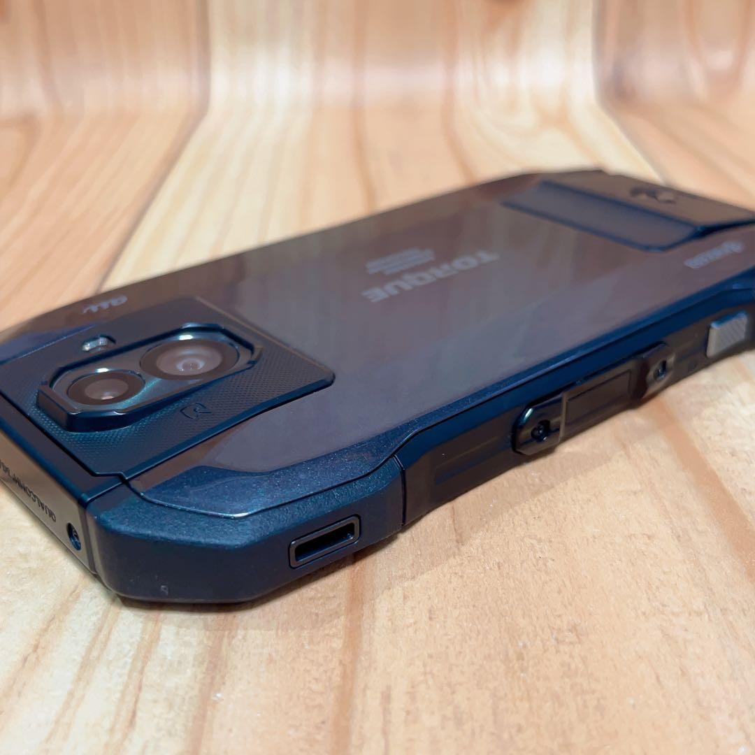 SIMフリー 本体 TORQUE G04 64 GB 068 ブラック 電池良好