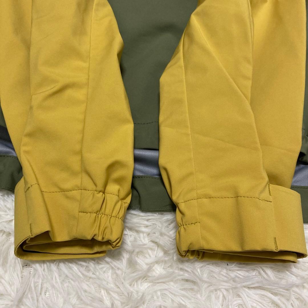 YONEX ヨネックス プルオーバー ジャケット 切替え イエロー 防寒 M
