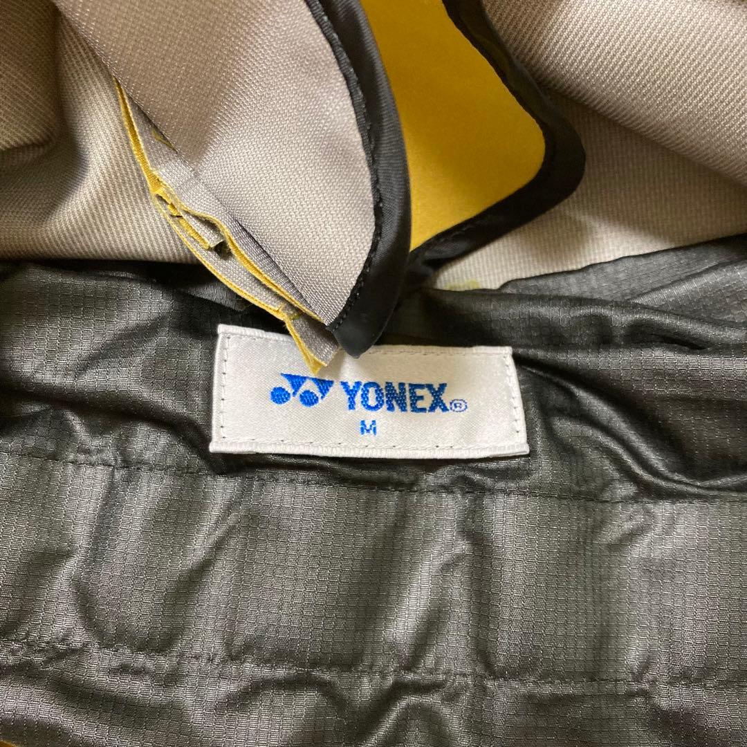 YONEX ヨネックス プルオーバー ジャケット 切替え イエロー 防寒 M