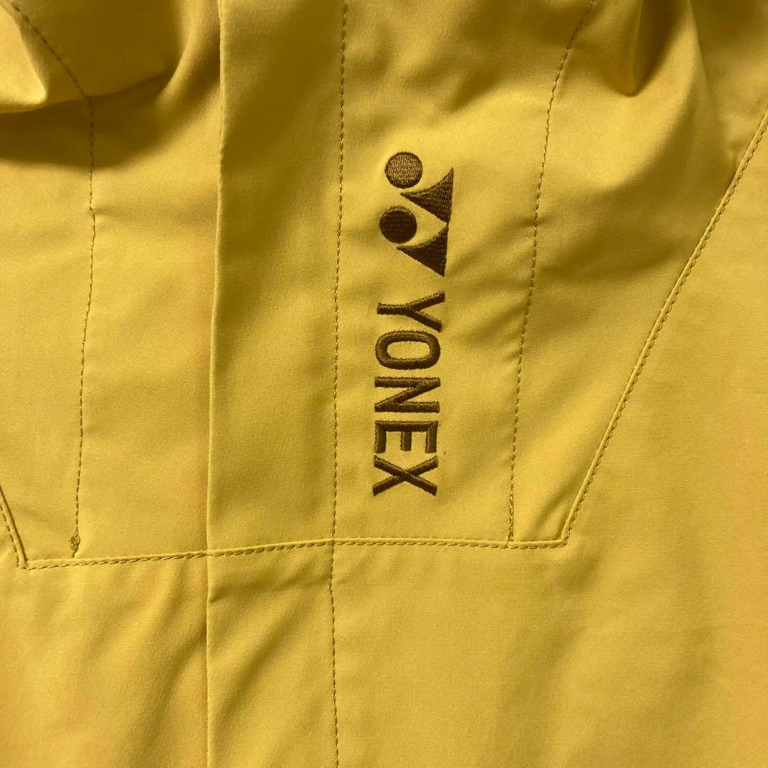 YONEX ヨネックス プルオーバー ジャケット 切替え イエロー 防寒 M