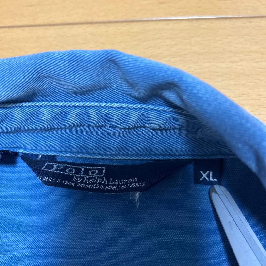 80s Polo by Ralph Lauren usa製　デニムスイングトップ