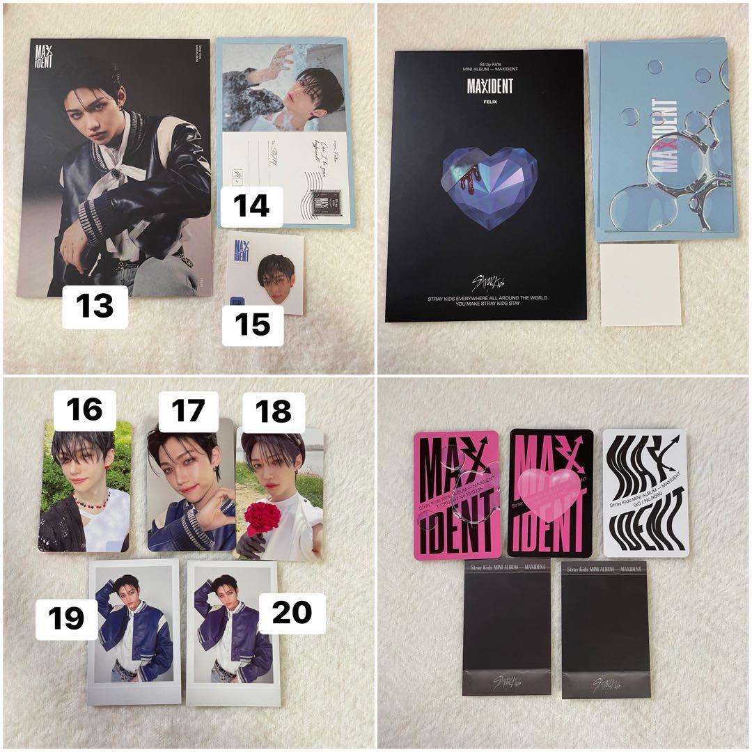 straykids スキズ フィリックス まとめ売り トレカ ポストカード