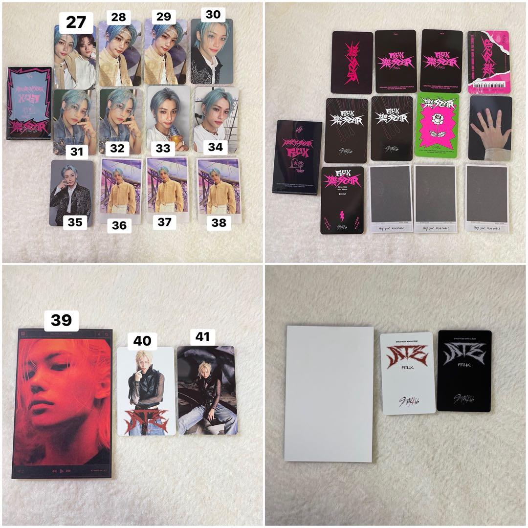straykids スキズ フィリックス まとめ売り トレカ ポストカード