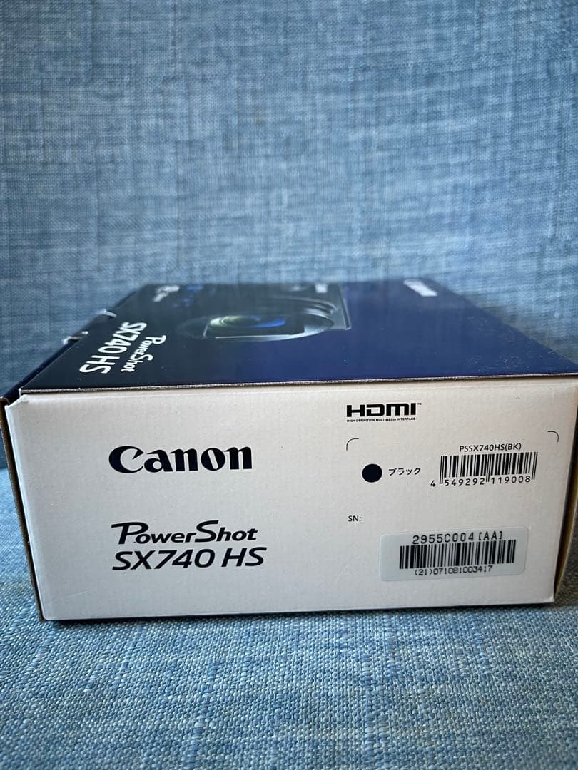 Canon PowerShot SX740 HS ブラック 新品未使用