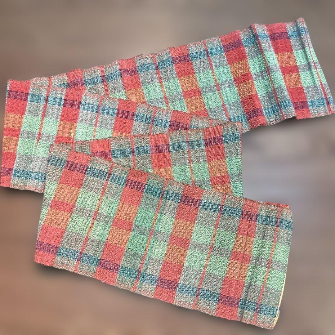 Os478 裂織 半巾 半幅帯