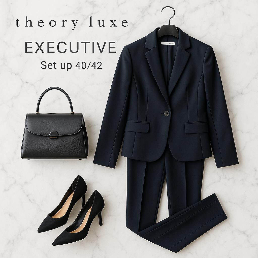 美品⭐️セオリーリュクス EXECUTIVE パンツセットアップ 40/42