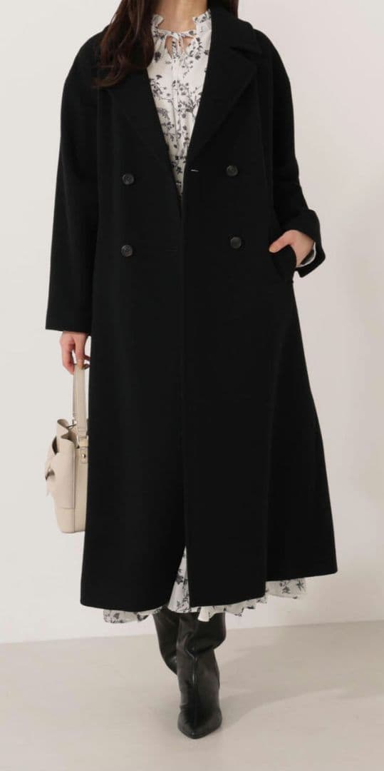 PROPORTION BODY DRESSINGダブル釦チェスターコート