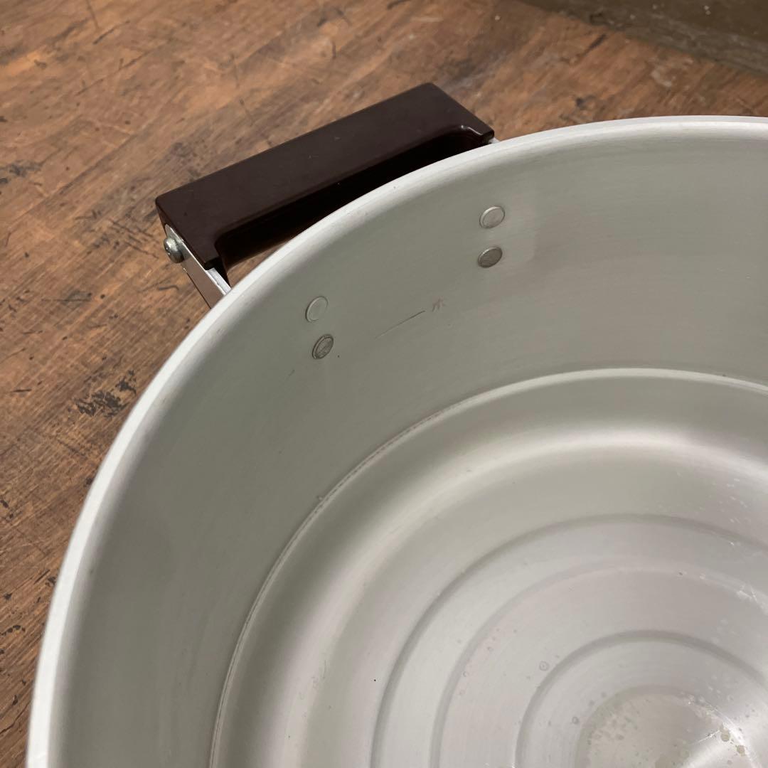 E-2 昭和レトロ ホクセイ ながらセイロ 3段式 アルミ製 蒸し器 両手鍋