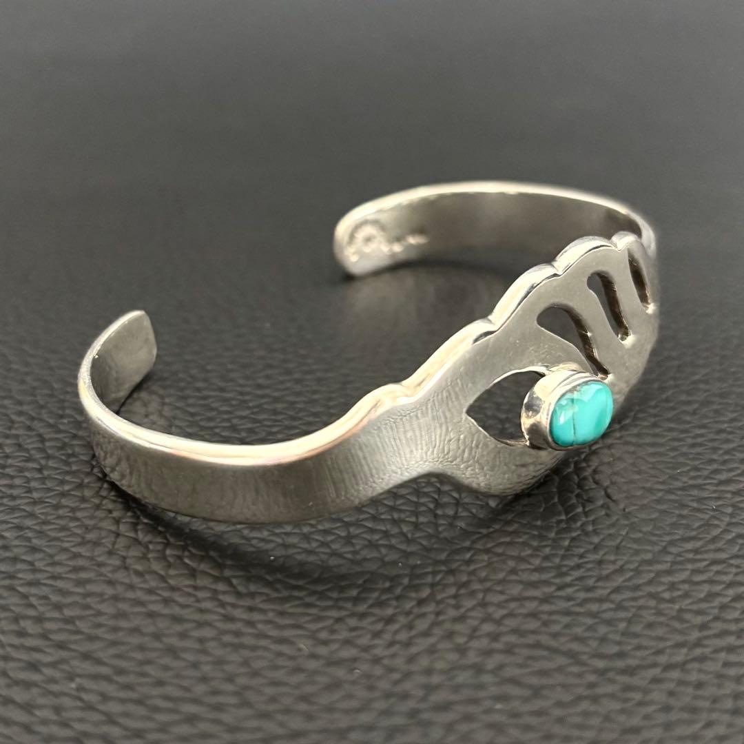 【MEXICO】シルバー925 ターコイズバングル