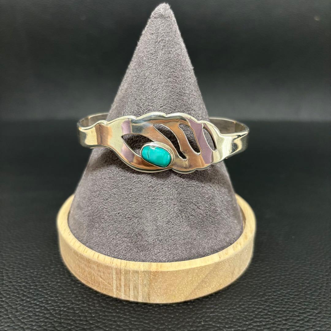 【MEXICO】シルバー925 ターコイズバングル