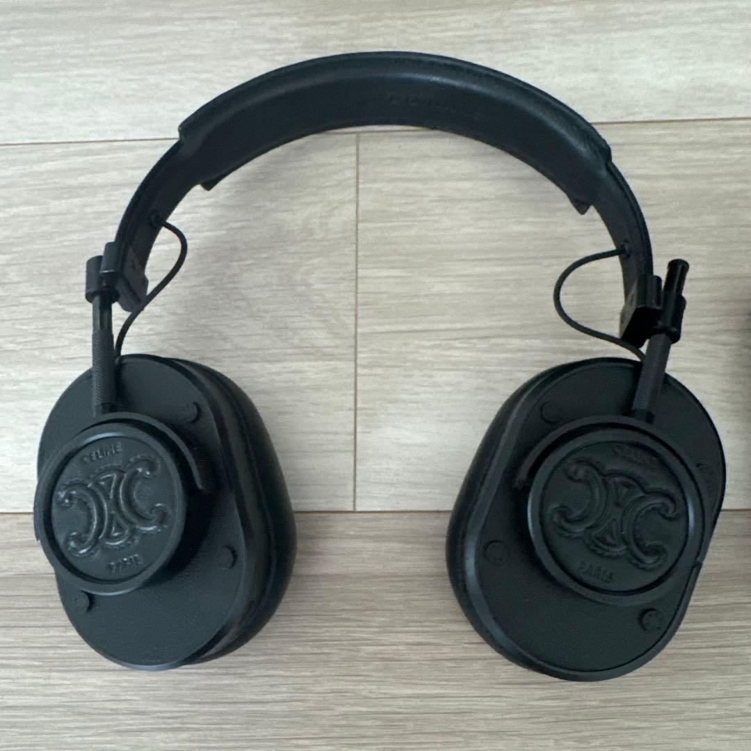 セリーヌ CELINE ブラック ワイヤレスヘッドホン オーバーイヤー型希少