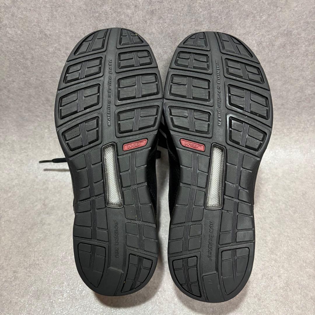 ニューバランス ウォーキングシューズ レザー ブラック