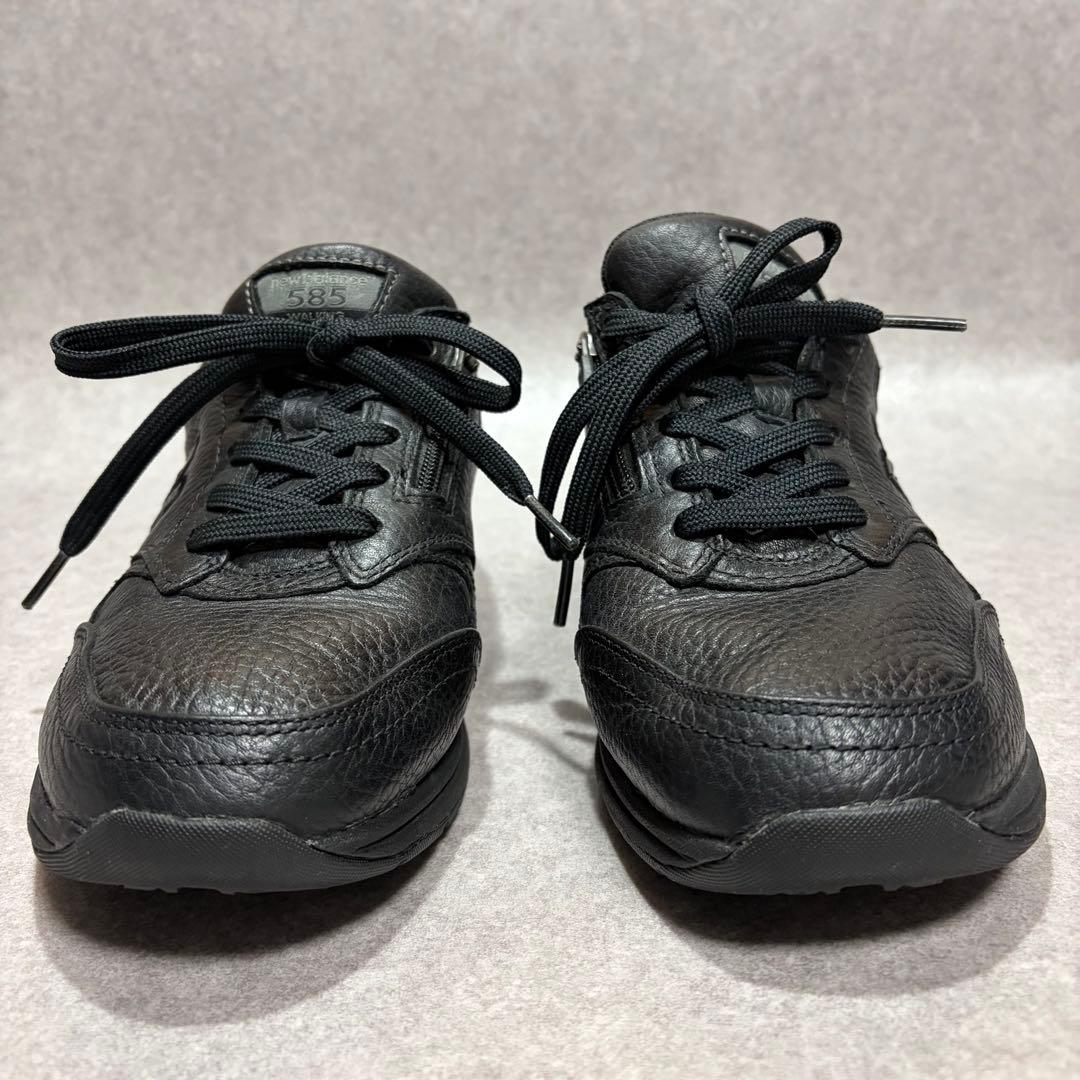 ニューバランス ウォーキングシューズ レザー ブラック