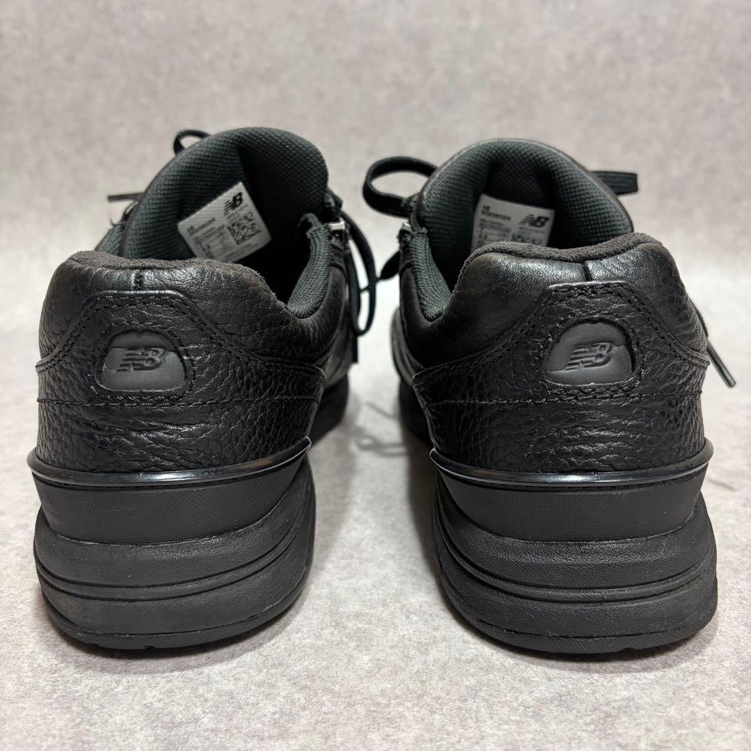 ニューバランス ウォーキングシューズ レザー ブラック