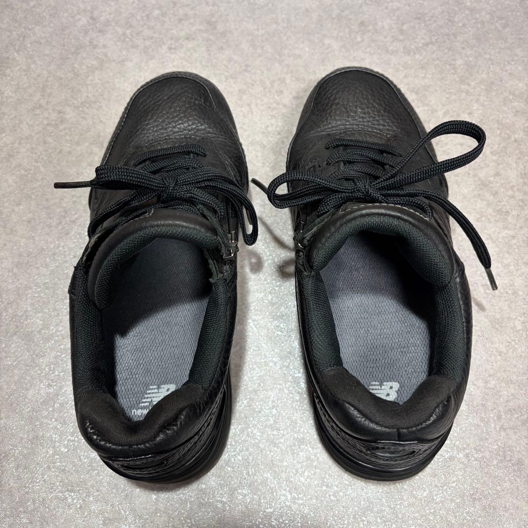 ニューバランス ウォーキングシューズ レザー ブラック