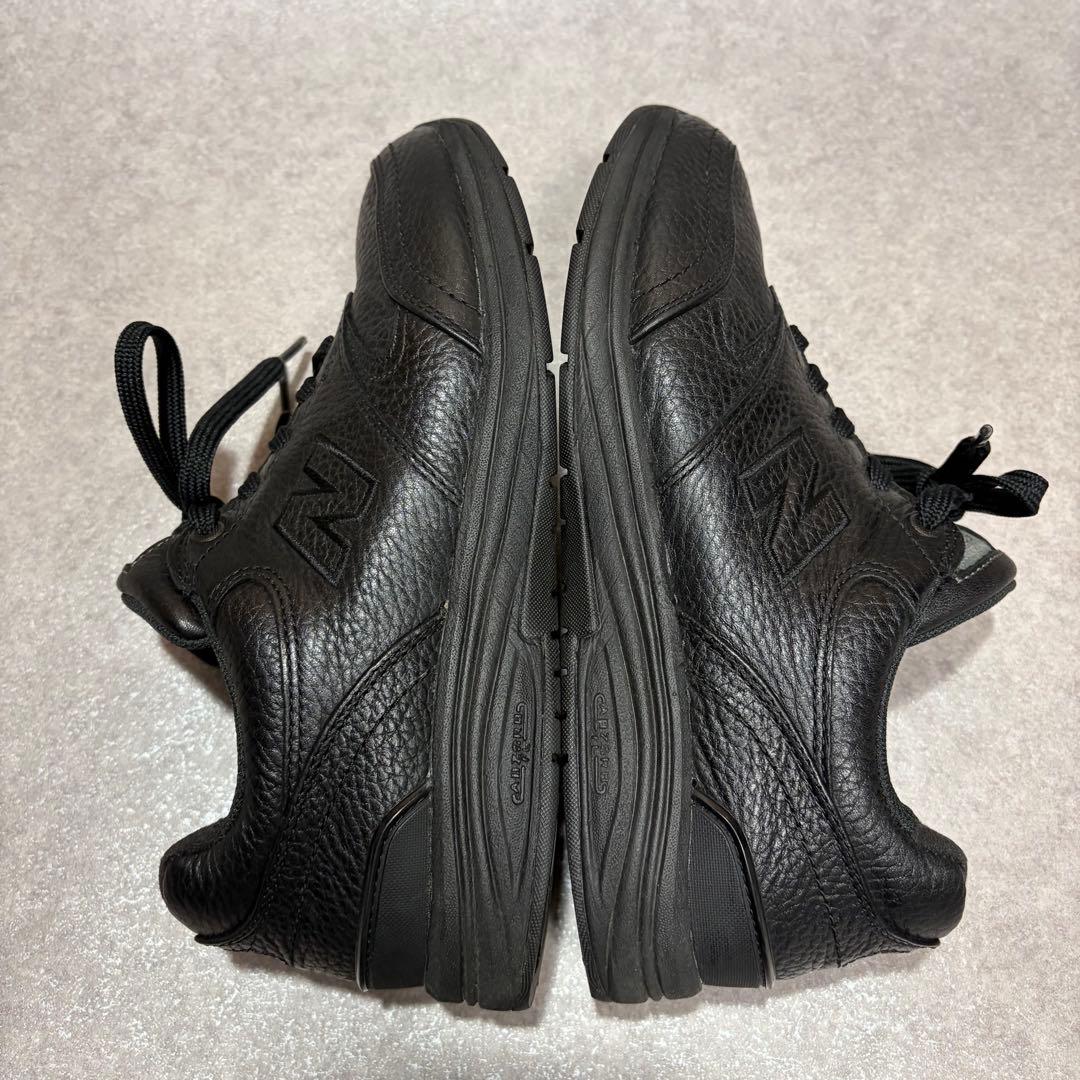 ニューバランス ウォーキングシューズ レザー ブラック