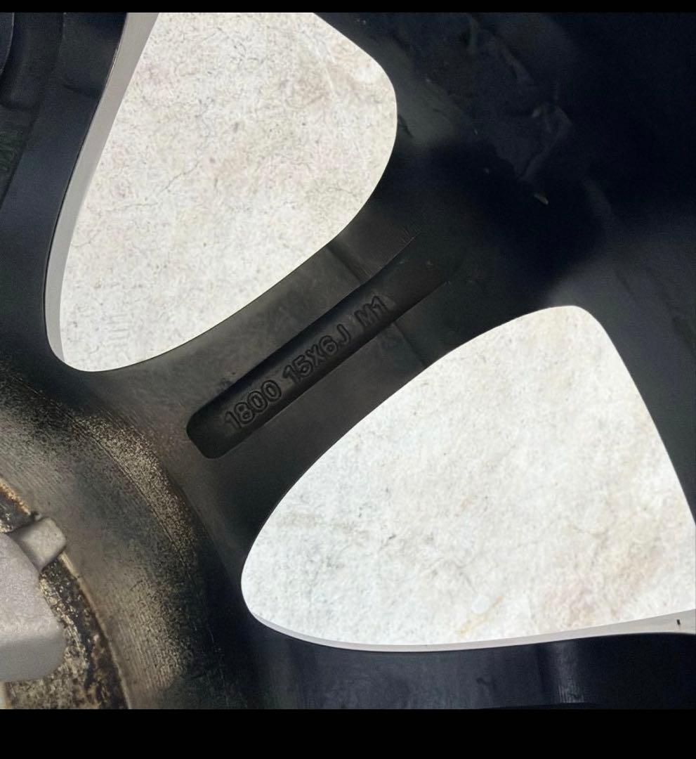 195/65R15 スタッドレスタイヤセット　8割溝残