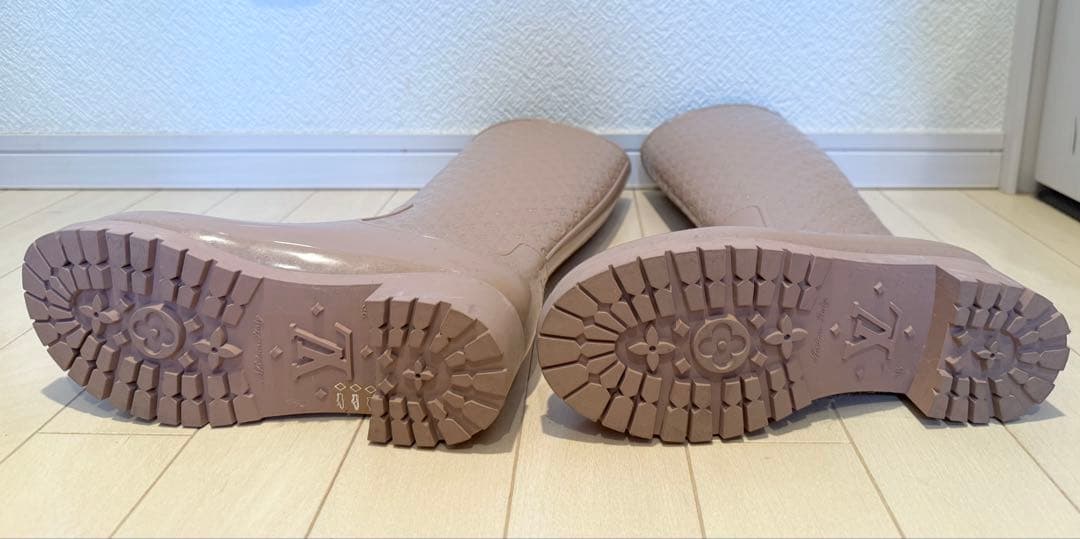 LOUIS VUITTON◆ルイ ヴィトン レインブーツ 長靴　ロングブーツ美品