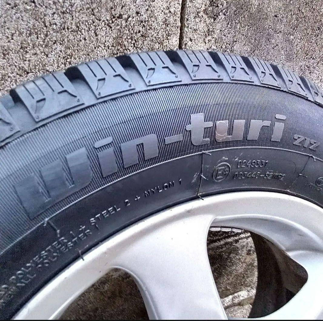 【未使用】スタッドレスタイヤ155/70R13＋アルミホイール 2本(2/2)