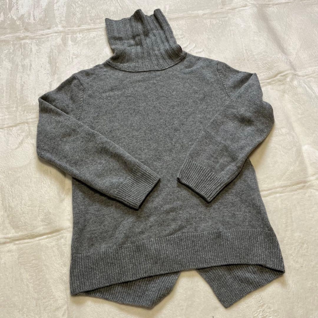 MUSE de DEUXIEME CLASS タートルネックセーター　グレー