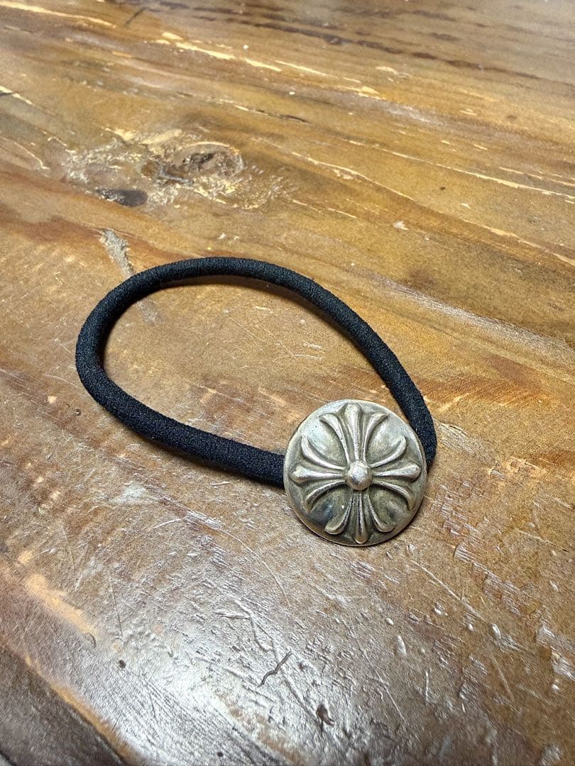 正規品　クロムハーツ　クロスボールヘアゴム