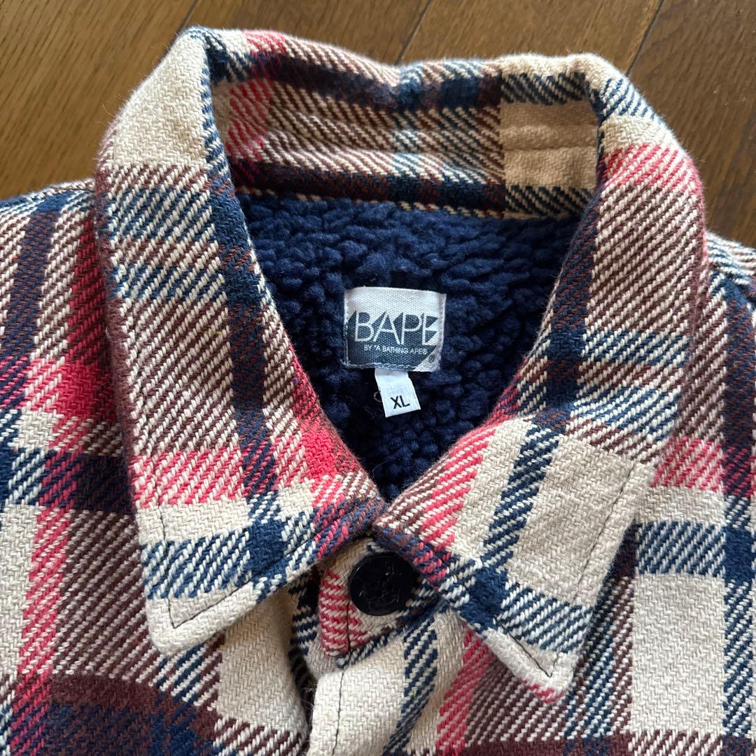 初期BAPE CHECK CPO JACKETラブジェネ キムタク着用 木村拓哉