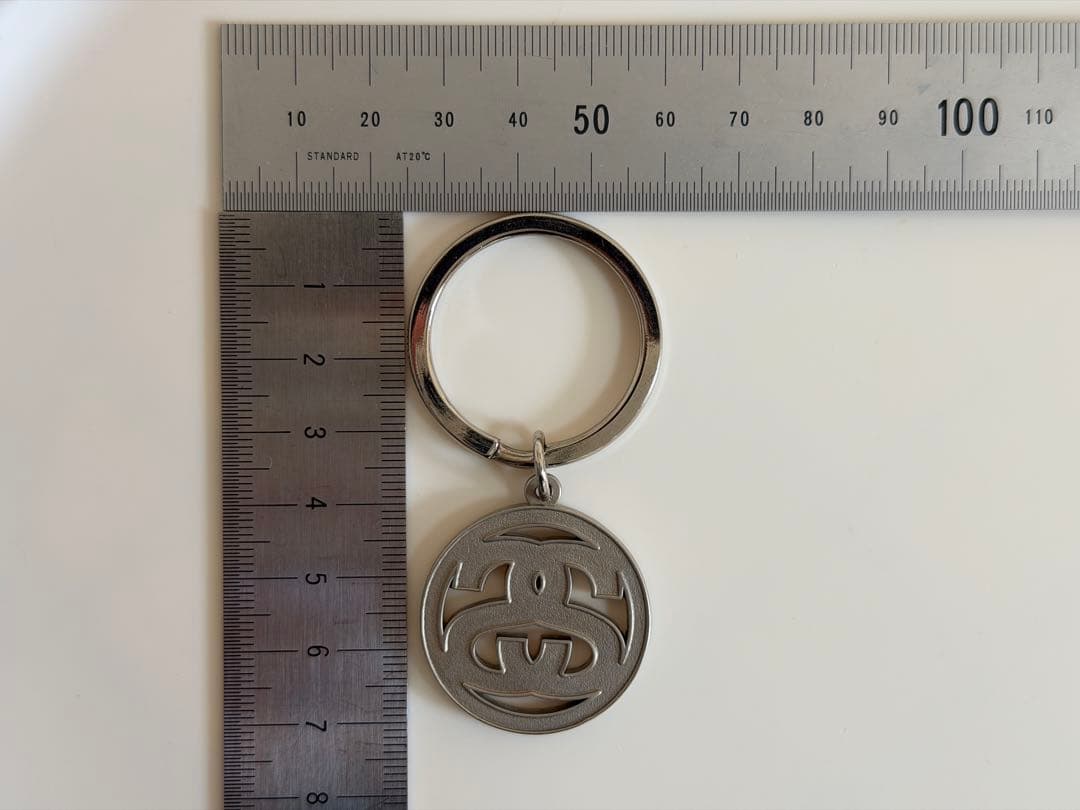 小物 00s OLD STUSSY SS LINK KEYHOLDER