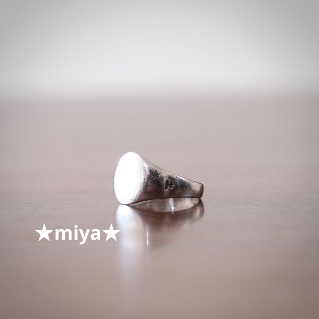 TOMWOOD / Mini Signet Oval Ring / 50 リング